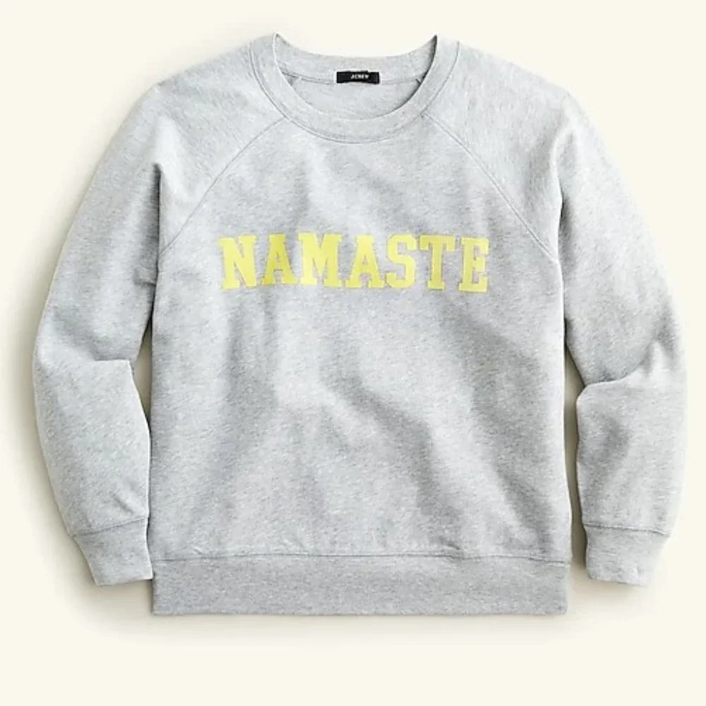 J. Crew Magic Rinse  Sweatshirt and Jogger Set M